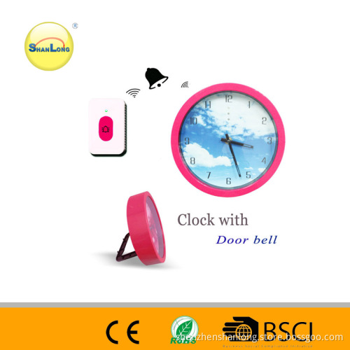 Creative 10 Inches Round Door Bell Clocks